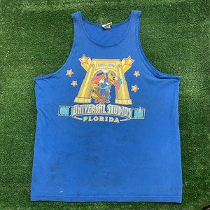 Vintage 90s Woody Woodpecker Universal Studios Cartoon Tank